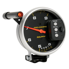 画像をギャラリービューアに読み込む, Autometer Pro-Comp 5 inch 9000 RPM Dual Range w/ Shift-Lite and Memory Tach