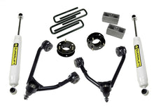 画像をギャラリービューアに読み込む, Superlift 07-16 Chevy Silv 1500 2WD 3.5in Lift Kit w/ Cast Steel Control Arms &amp; Rear Shocks