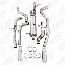 画像をギャラリービューアに読み込む, MBRP 09-11 Chev/GMC Colorado/Canyon 5.3L V8 EC/CC-SB Cat Back Dual Split Rear Exit T409
