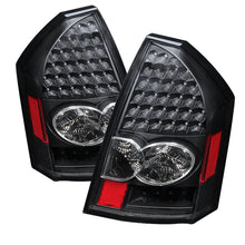 画像をギャラリービューアに読み込む, xTune Chrysler 300 05-07 LED Tail Lights Black ALT-JH-CHR305-LED-BK
