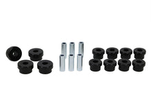 画像をギャラリービューアに読み込む, Whiteline Plus 88-00 Honda Civic / 88-9/95 CRX Rear Control Arm - Lower Inner &amp; Outer Bushing Kit