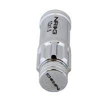 画像をギャラリービューアに読み込む, NRG 700 Series M12 X 1.5 Steel Lug Nut w/Dust Cap Cover Set 21 Pc w/Locks &amp; Lock Socket - Silver