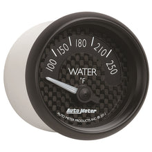 画像をギャラリービューアに読み込む, Autometer GT Series 52mm Short Sweep Electronic 100-250 Deg F Water Temperature