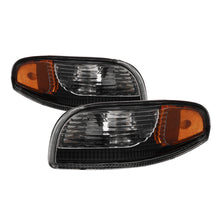 画像をギャラリービューアに読み込む, xTune Chevy Corvette 97-04 Bumper Signal Lights - Black CBL-JH-CCORV97-AM-BK