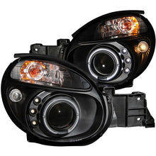 画像をギャラリービューアに読み込む, ANZO 2002-2003 Subaru Impreza Projector Headlights w/ Halo Black