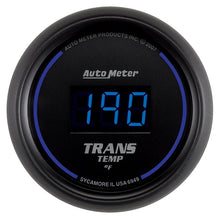 画像をギャラリービューアに読み込む, Autometer 52.4mm Black Digital Trans Temperature Gauge
