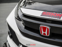 画像をギャラリービューアに読み込む, Seibon 16-18 Honda Civic OEM-Style Carbon Fiber Front Grill