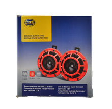画像をギャラリービューアに読み込む, Hella Supertone Horn Kit 12V 300/500HZ Red (003399803 = 003399801)