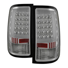 画像をギャラリービューアに読み込む, xTune GMC Sierra 07-13 LED Tail Lights Chrome ALT-ON-GS07-G2-LED-C