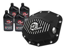 画像をギャラリービューアに読み込む, aFe POWER 21-22 Ram1500 TRX Hemi V8 6.2L PRO Series Rear Diff Cover Black w/Machined Fins &amp; Gear Oil