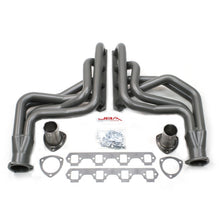 画像をギャラリービューアに読み込む, JBA 65-73 Ford Mustang 260-351W (w/Mustang II Suspension) 1-3/4in Primary Ti Ctd Long Tube Header