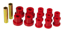 画像をギャラリービューアに読み込む, Prothane 54-62 Chevy Corvette Rear Leaf Spring Bushings - Red