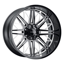 画像をギャラリービューアに読み込む, Weld Off-Road W145 22X12 Cascade 8X180 ET-44 BS4.75 Gloss Black MIL 124.3