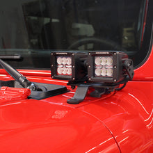 画像をギャラリービューアに読み込む, Go Rhino 18-20 Jeep Wrangler JL/JLU/Gladiator JT Light Mount - Two 3in Cubes