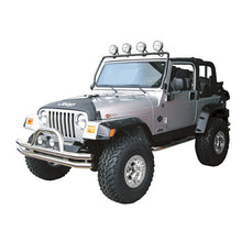 画像をギャラリービューアに読み込む, Rugged Ridge 97-06 Jeep Wrangler TJ Black Full Frame Light Bar