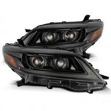 画像をギャラリービューアに読み込む, AlphaRex 11-21 Toyota Sienna LUXX LED Proj Headlights Plank Style Alpha Black w/Seq Signal/DRL