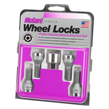 画像をギャラリービューアに読み込む, McGard Wheel Lock Bolt Set - 4pk. (Cone Seat) M12X1.5 / 21mm Hex / 18.2mm Shank Length - Chrome
