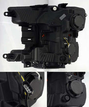 画像をギャラリービューアに読み込む, AlphaRex 18-19 Ford F-150 PRO-Series Proj Headlights Plank Style Matte Blk w/Activ Light/Seq Signal
