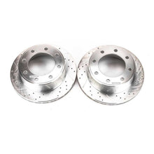 画像をギャラリービューアに読み込む, Power Stop 00-05 Ford Excursion Rear Evolution Drilled &amp; Slotted Rotors - Pair