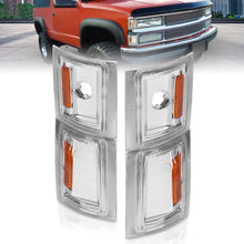 画像をギャラリービューアに読み込む, ANZO 1994-1998 Chevrolet Blazer Corner Lights Clear Lens w/ Amber Reflector