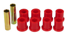 画像をギャラリービューアに読み込む, Prothane 73-81 Ford F100/150 Rear Frame Shackle Bushings - Red