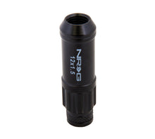 画像をギャラリービューアに読み込む, NRG 700 Series M12 X 1.5 Steel Lug Nut w/Dust Cap Cover Set 21 Pc w/Locks &amp; Lock Socket - Black