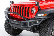 画像をギャラリービューアに読み込む, Go Rhino 07-20 Jeep Wrangler JL/JLU/JK/JKU/Gladiator JT Rockline Full Width Bumper w/ Overrider
