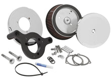 画像をギャラリービューアに読み込む, K&amp;N  Harley-Davidson Dyna Wide Glide 103 CI Street Metal Intake System-Hammer