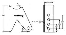 画像をギャラリービューアに読み込む, Ridetech Tri Link Axle Bracket