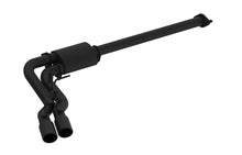 画像をギャラリービューアに読み込む, MBRP 15-16 Ford F-150 2.7L/3.5L/5.0L 3in Cat Back Single Side Pre-Axle Dual Exit Black Coated