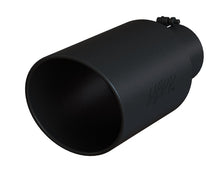 画像をギャラリービューアに読み込む, MBRP Universal Tip 8in OD Rolled End 5in Inlet 18in Length T304 - Black