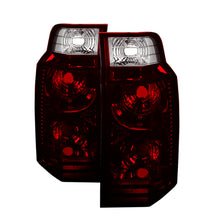 画像をギャラリービューアに読み込む, xTune Jeep Commander 06-10 OEM Style Tail Lights -Red Smoked ALT-JH-JCOM06-OE-RSM