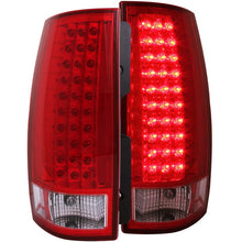 画像をギャラリービューアに読み込む, ANZO 2007-2014 Chevrolet Suburban LED Taillights Red/Clear