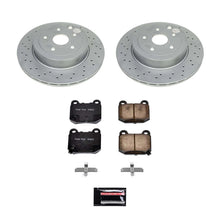 画像をギャラリービューアに読み込む, Power Stop 2021 Subaru WRX (w/2 Piston Rear Calipers) Rear Z17 Coated Brake Kit