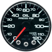 画像をギャラリービューアに読み込む, Autometer Spek-Pro 52.4mm 0-120 PSI Digital Stepper Motor Oil Pressure Gauge