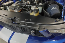画像をギャラリービューアに読み込む, JLT 07-09 Ford Mustang GT500 Black Textured Full Length Radiator Support Cover