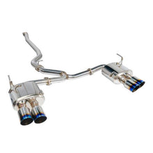 画像をギャラリービューアに読み込む, Remark 2015+ Subaru WRX/STi 4in Quad Cat-Back Exhaust Titanium Stainless Resonated