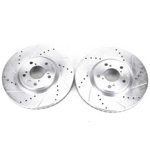 画像をギャラリービューアに読み込む, Power Stop 07-13 Acura MDX Front Evolution Drilled &amp; Slotted Rotors - Pair