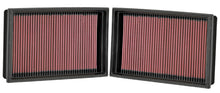 画像をギャラリービューアに読み込む, K&amp;N Replacement Air Filter BMW 750/760 SERIES 4.8L-V8/6.0L-V12; 07-08 (2 PER BOX)