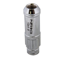 画像をギャラリービューアに読み込む, NRG 700 Series M12 X 1.5 Steel Lug Nut w/Dust Cap Cover Set 21 Pc w/Locks &amp; Lock Socket - Silver