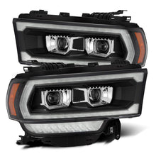 画像をギャラリービューアに読み込む, AlphaRex 19-21 Ram 2500 LUXX LED Proj Headlights Plank Style Black w/Activ Light/Seq Signal/DRL