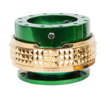 画像をギャラリービューアに読み込む, NRG Quick Release Kit - Pyramid Edition - Green Body / Chrome Gold Pyramid Ring