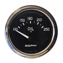 画像をギャラリービューアに読み込む, Autometer Cobra 2 1/16in 100-250 Deg Electric Oil Temperature Gauge