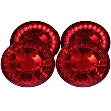 画像をギャラリービューアに読み込む, ANZO 2005-2010 Chevrolet Corvette LED Taillights Red 4pc