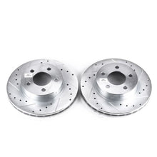画像をギャラリービューアに読み込む, Power Stop 95-01 Ford Explorer Front Evolution Drilled &amp; Slotted Rotors - Pair