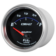 画像をギャラリービューアに読み込む, Autometer Cobalt 66.7mm 240-33 ohms Short Sweep Electronic Fuel Level Gauge