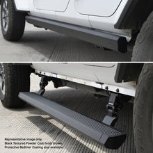 画像をギャラリービューアに読み込む, RealTruck 20-24 Jeep Gladiator CC 4dr VoltStep Electric Running Board Kit - Bedliner Coating