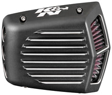 画像をギャラリービューアに読み込む, K&amp;N Street Metal Intake System for 08-16 Harley-Davidson Touring Models - Shaker Black