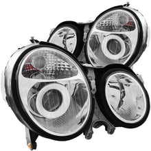 画像をギャラリービューアに読み込む, ANZO 1999-2002 Mercedes Benz E Class W210 Projector Headlights Chrome