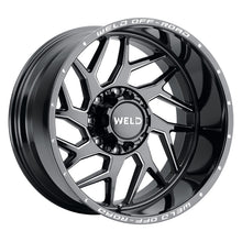 画像をギャラリービューアに読み込む, Weld Off-Road W117 22X12 Fulcrum 8X180 ET-44 BS4.75 Gloss Black MIL 124.3